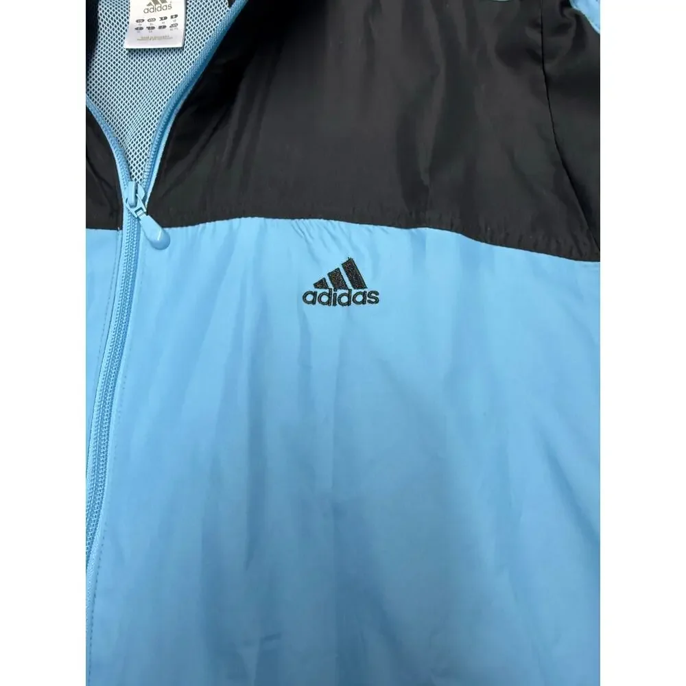 Vintage adidas windbreaker jacket full zipper Mens size XL AZFO01- 2006